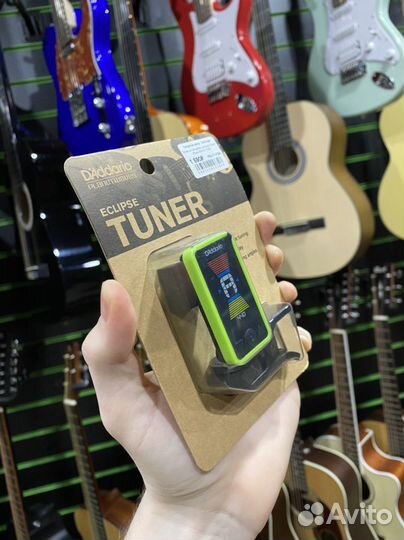 D'Addario тюнер на прищепке (Новый)