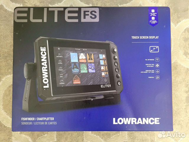 Эхолот lowrance elite 7 fs на английском