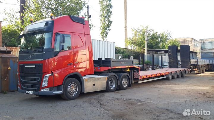 Тралл низкорамный, аренда, перевозки, комбайны, К7