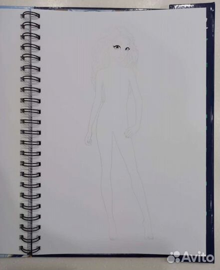 Книга - альбом новый для творчества (модельер)