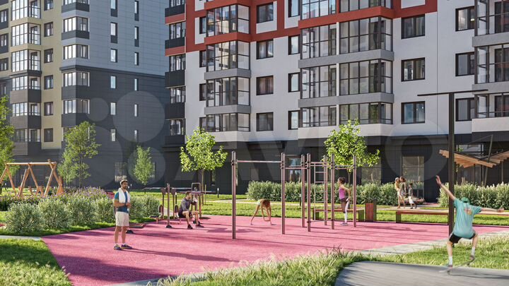 2-к. квартира, 45,3 м², 13/16 эт.