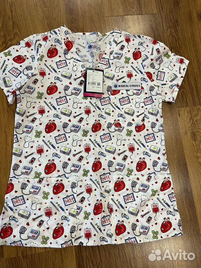 Хирургический костюм женский новый