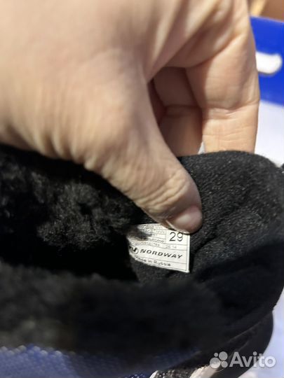 Ботинки лыжные утеплённые 29 размер