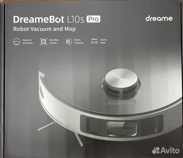 Робот-пылесос Xiaomi Dreame L10s Pro, новый