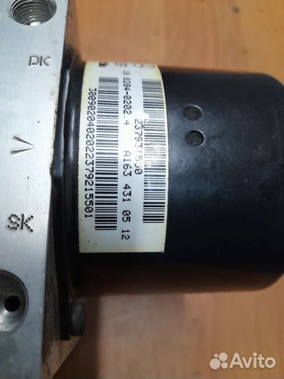 Блок ABS Mercedes ML W163