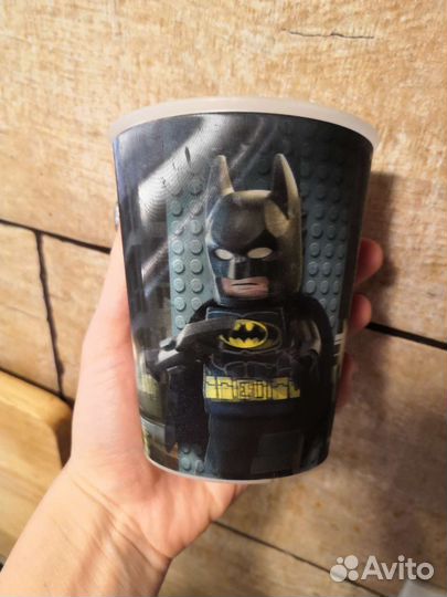 Стаканы лего из Макдональдса