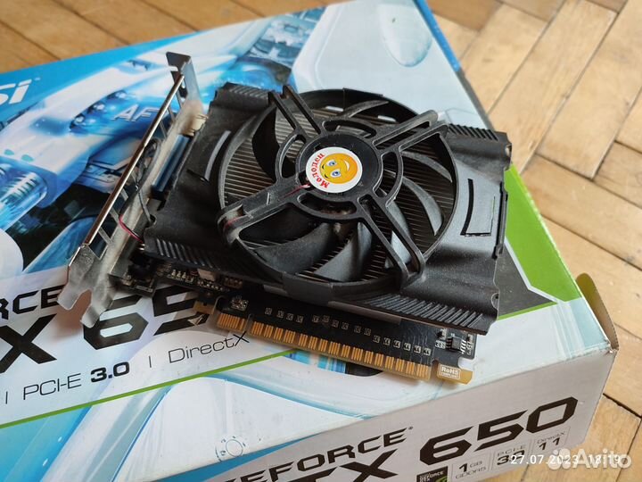 Видеокарта GeForce GTX 650 1Gb