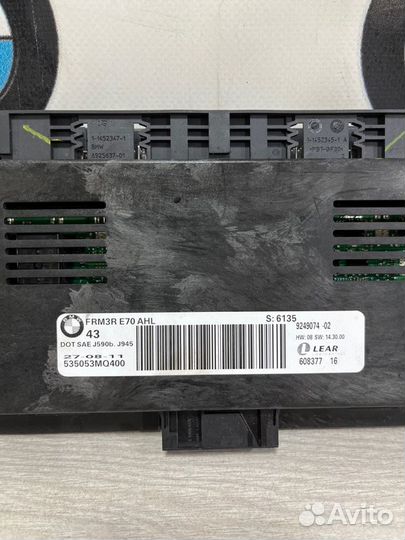 Блок управления светом Bmw X5 Xdrive35I E70