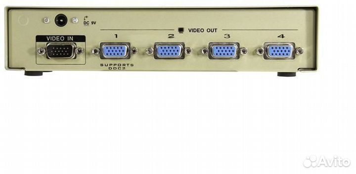 Разветвитель (сплиттер) VGA на 4 порта