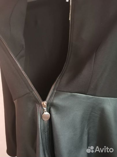 Платье кожа