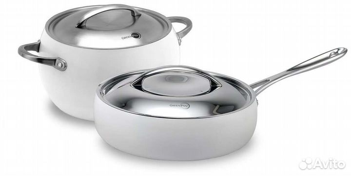 Набор посуды GreenPan новый