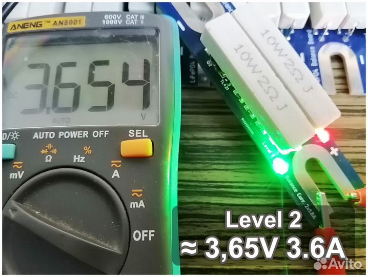 Пассивный балансир для LifePO4 4S (комплект 4 шт.)