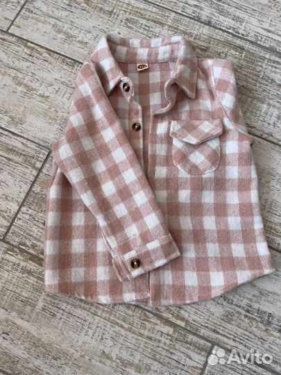 Рубашка для девочки 92
