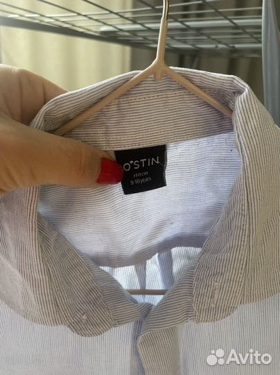Рубашка для мальчика 140
