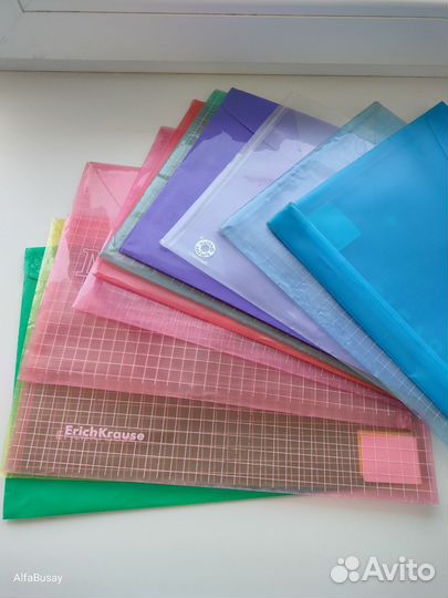 Конверты и уголки для бумаг