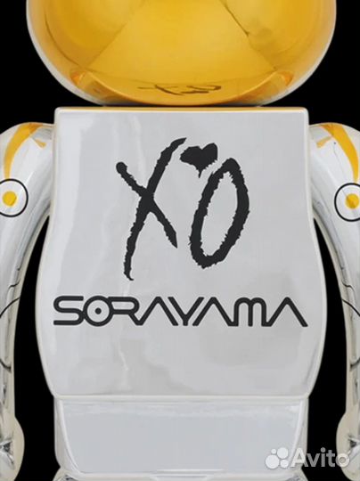 Фигура Bearbrick Hajime Sorayama The Weeknd 400%