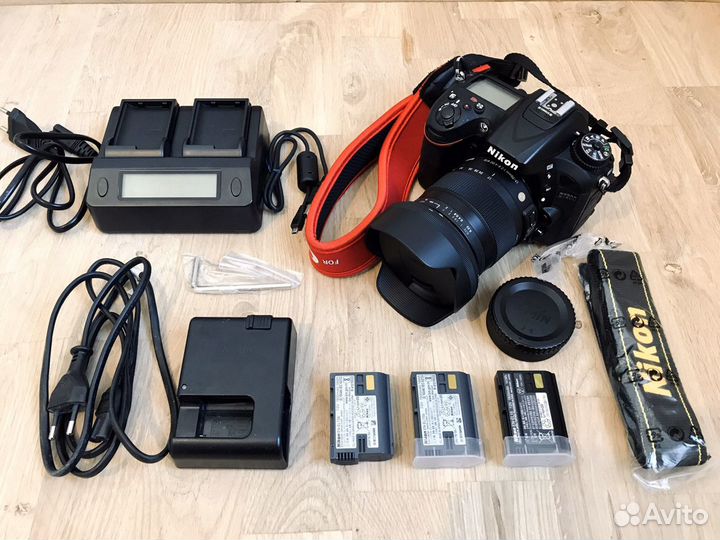 Фотоаппарат Nikon D7200 и Объектив Sigma AF 17-70m