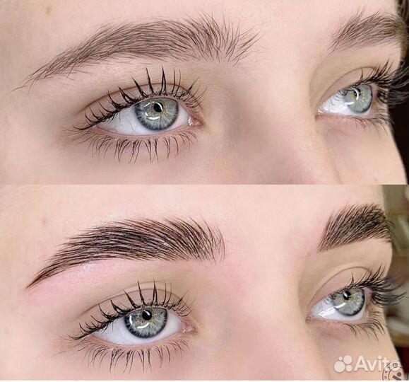 Ламинирование бровей и ресниц