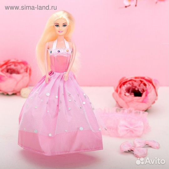 Кукла с аксессуар. Сказочной девочке happy valley