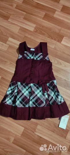 Сарафан школьный р-р 116-60-60