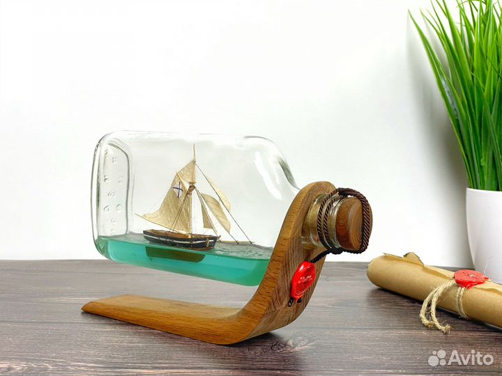 Корабль в бутылке Тендер «Поспешный»