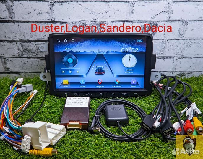 Магнитола Renault Duster, Sandero, Logan