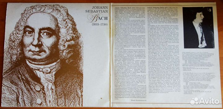 Винил 2LP Bach- Organ works Гейтфолд
