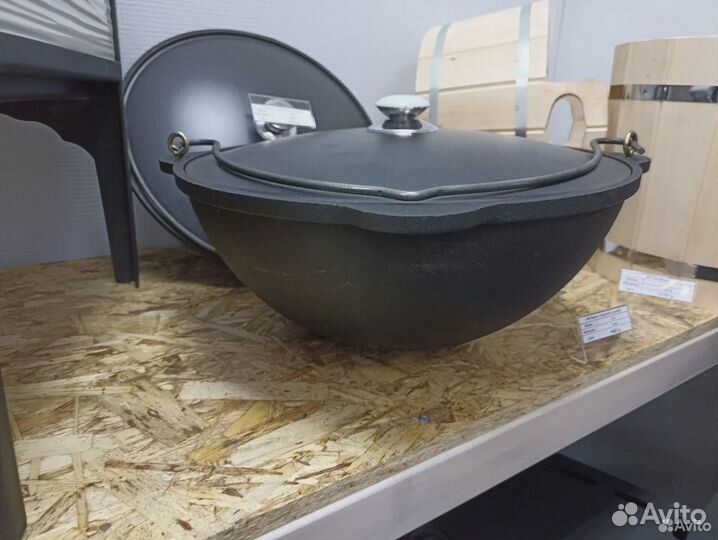Казан чугунный 12 литров