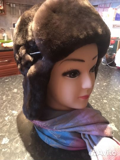 Шапка мутон новая