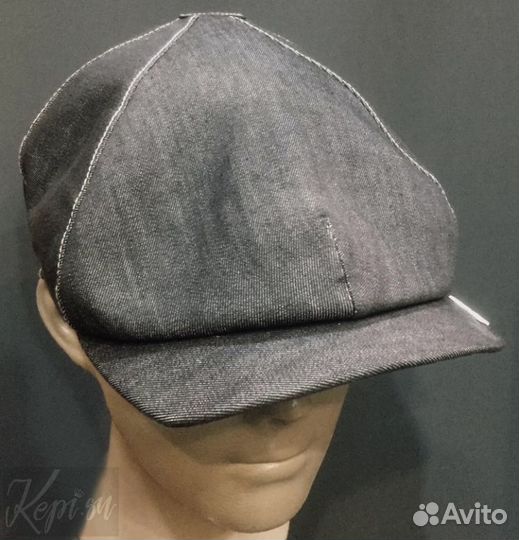 Кепка супер хулиган джинсовая новая