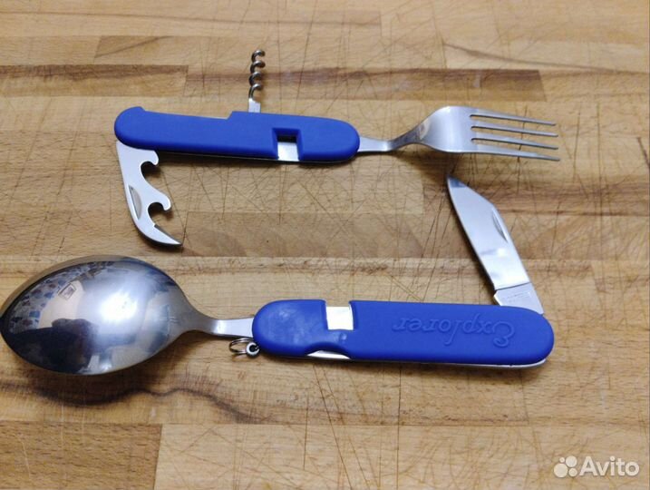 Походный набор столовых приборов 6 в 1