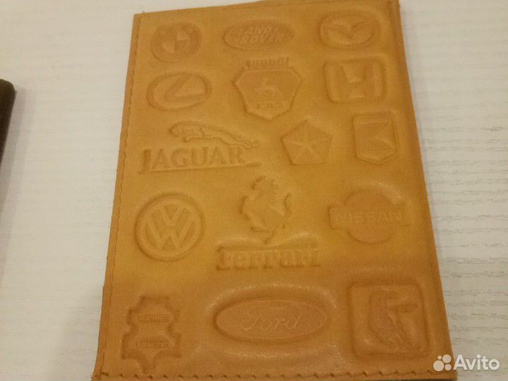 Кожаные новые для водительских документов