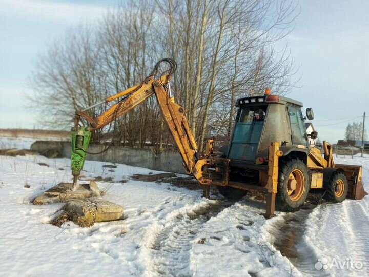 Услуги эксковатора погрузчика