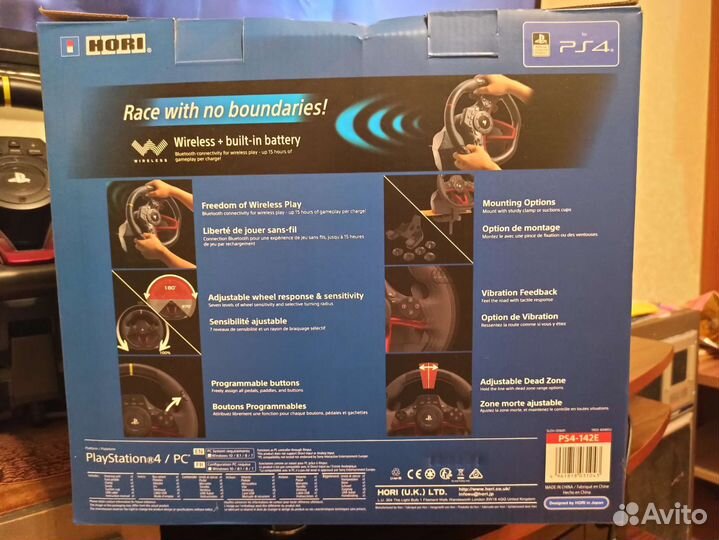 Беспроводной руль для PS4