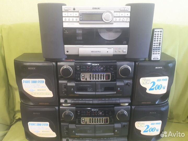 Музыкальные центры sony ZS-D7 & sony cfs-717s