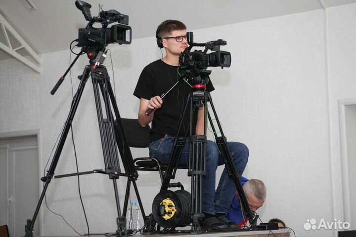 Видеосъемка/прямые трансляции/монтаж