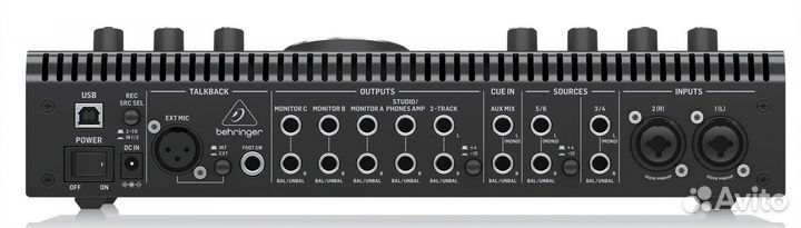 Студийный мониторный контроллер Behringer studio X