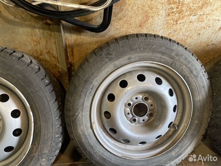 Комплект зимних колес r14 на ваз