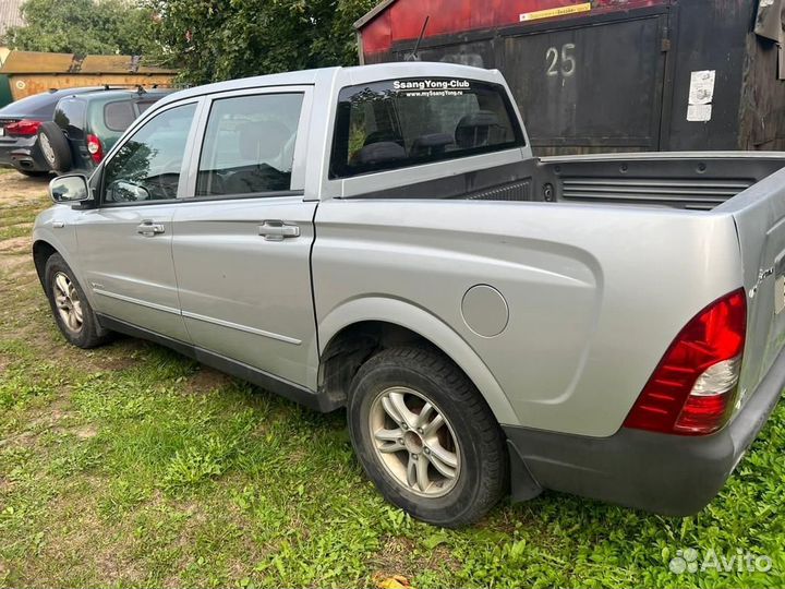 SsangYong Actyon Sports 2.0 AT, 2008, 270 000 км