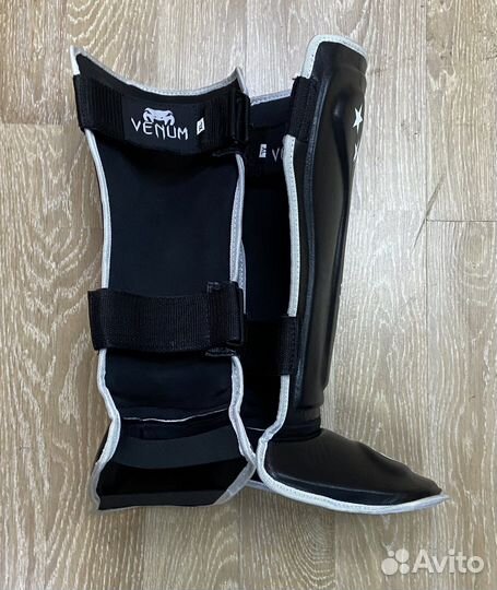 Защита голени для единоборств кожа венум
