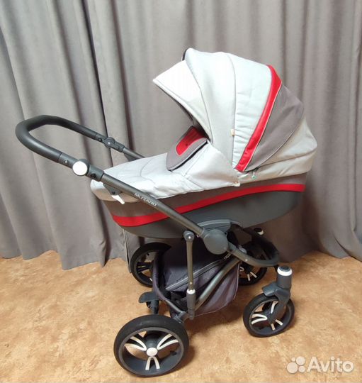 Коляска 3 в 1 bebetto murano