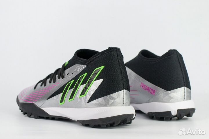 Грунтовки Adidas Predator Edge.3 Low TF Silver / B