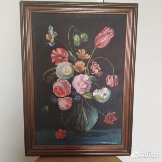 Картина гуашью