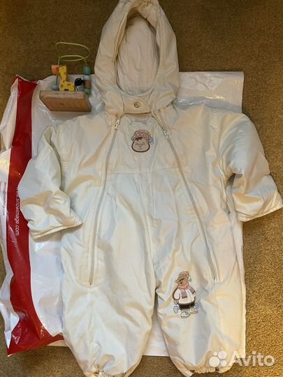 Осенние комбезы +шапочки