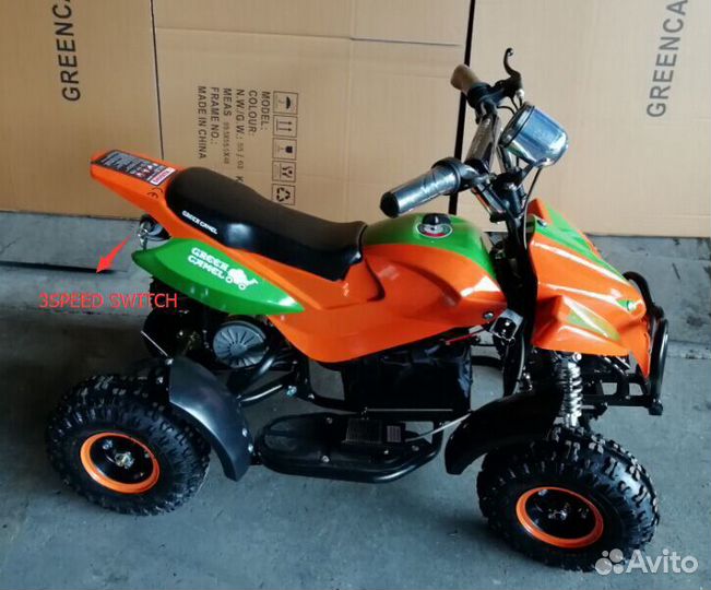 Квадроцикл электрический GreenCamel Gobi K12