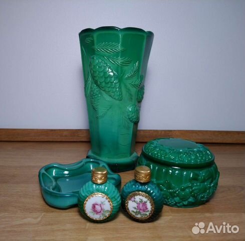 Малахитовое стекло СССР
