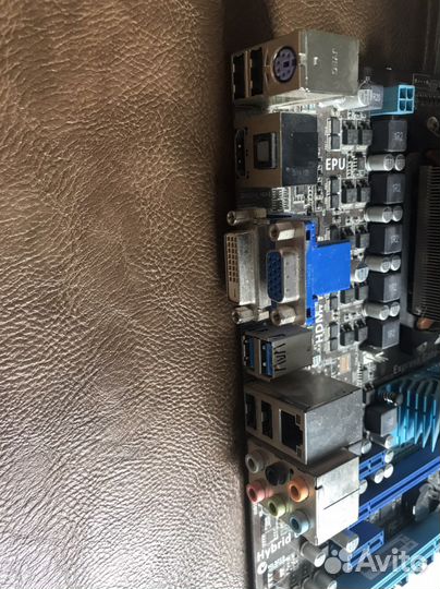 AMD phenom ii x4 965 + матплата asus