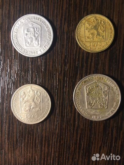 013 Монеты Чехии и Чехословакии