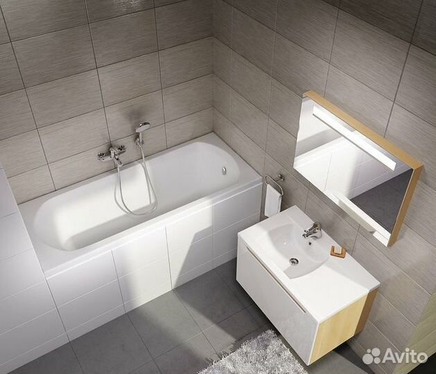 Акриловая ванна Ravak Domino 150x70 C641000000 бе