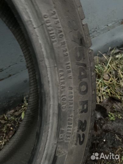 Continental ContiCrossContact Winter 275/45 R22 108V